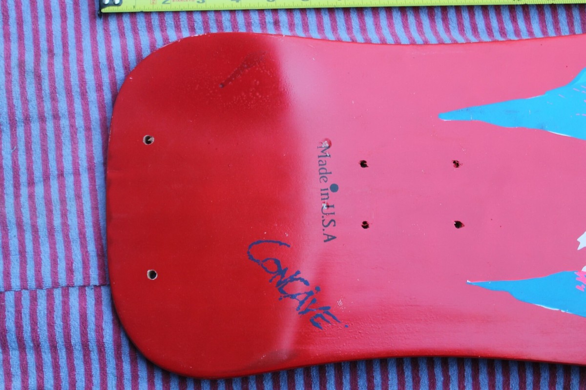 WIZARD Magic Red Action Sports 80's Concave 10.5 x 30in