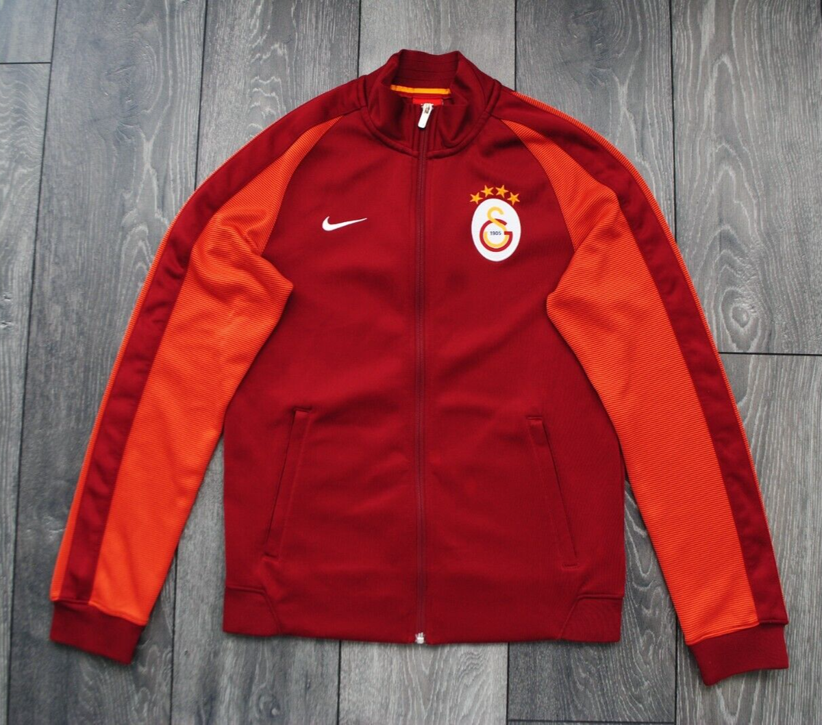 GALATASARAY TURKEY FOOTBALL TRACK TOP JACKET HOME FULL ZIP 2016
