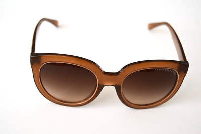 Armani Exchange oversized sunglasses Armani Exchange AX4143SU 808787 Oversized Matte Black  main image 2