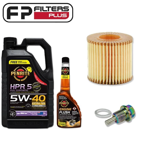 Penrite HPR5 Oil Service Kit Fits Toyota Corolla 1.8L 2009 Onwards - ZRE153R