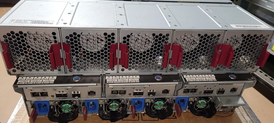 HP S4540 Gen8 Server w/ 30x 4TB; +2 Blades each w/2x E5-2450v2 8C, 144GB RAM - Image 2 of 3