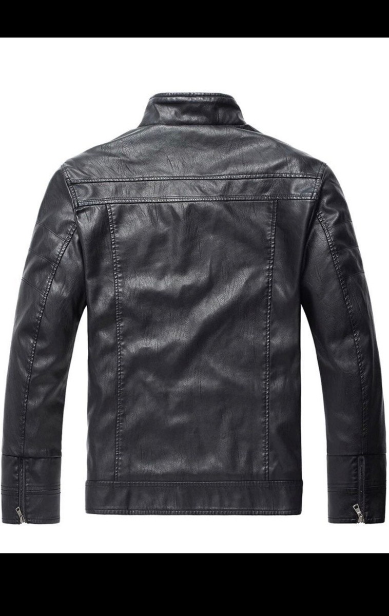 ジャケット・アウター 80s stand collar real leather blouson N| 80s stand collar real leather blouson N|