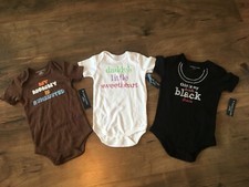 NEW 18 Month Baby Girls Bodysuit One piece 3x Outfits BNWT Lot