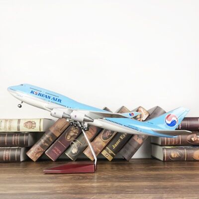 47CM 1:150 KOREAN AIR BOEING 747-400 Airplane Landing Gears  Resin Plane Model