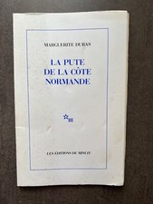 DURAS (Marguerite) - La pute de la côte normande - 1986 - Edition Originale