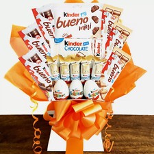 KINDER Assorted Chocolate Bouquet | Personalised Hamper Sweets Egg Surprise Gift