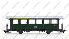 BEMO 3233129 Scala H0m Carrozza passeggeri RhB AB2 1419 (DC)