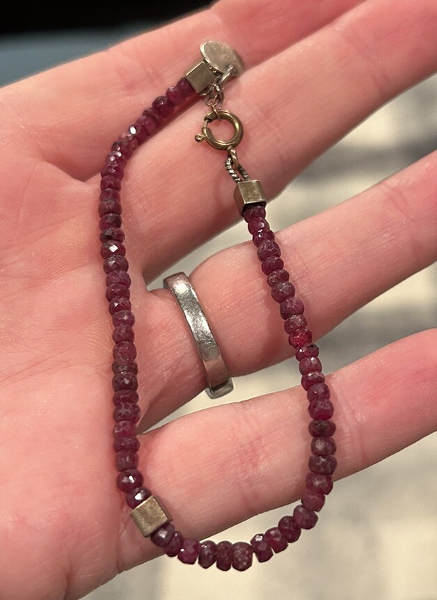 Ruby Strand Bracelet - image 7