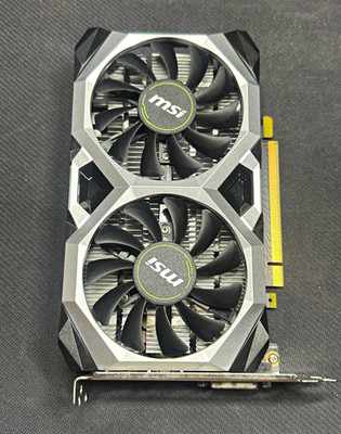 MSI GeForce GTX 1650 Ventus XS OC 4GB GDDR6 PCIe Graphics Card
