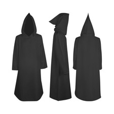 Kids Hooded Cloak Robe Halloween Cosutme Cape Fancy Halloween Cosplay Costumes 3