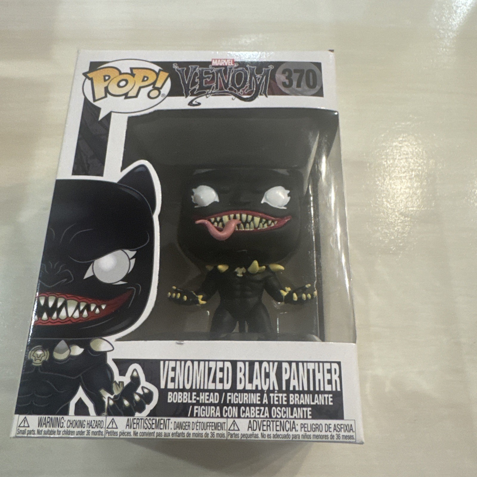 Funko Pop! Vinyl: Marvel - Venom (as Black Panther) - GameStop (Exclusive) #370