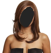 Rene of Paris Cosmo Sleek Wig - Marble Brown