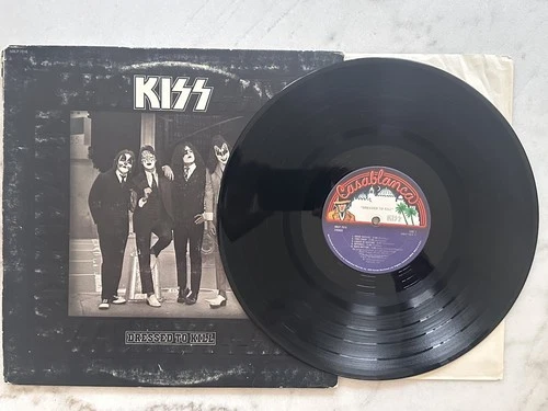 KISS - Dressed To Kill - Vinyl LP album Bogart Blue label NBLP7916