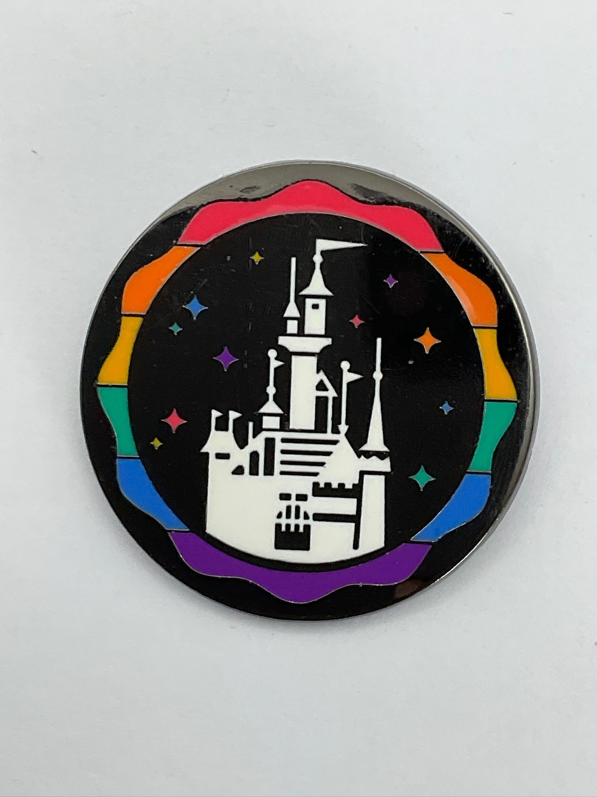 DLR - Sleeping Beauty's Castle - Rainbow 2024 Disney Pin B1