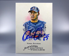 2026 HA Retrograph 4 Baseball Yunel Escobar Auto Allen & Ginters 2008 Topps