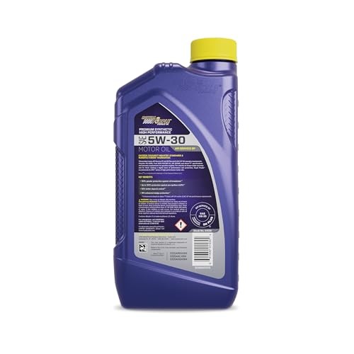 Royal Purple Roy01530 01530-6Pk 5W30 High Performance Synthetic Oil, 1
