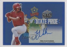 2019 Leaf Metal Draft State Pride Blue 17/30 Tre Fletcher #SP-TF2 Auto 0w7