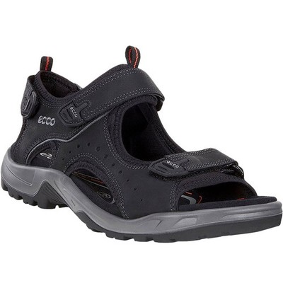 Ecco Herren Offroad Andes II Outdoor Wandern Walking Trail Sandalen Schuhe - Schwarz