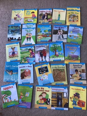 27 Houghton Mifflin Kindergarten Level A B Reader Book Bundle Online Leveled Lot