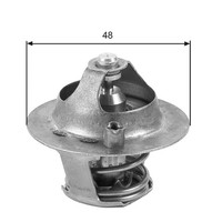 Thermostat KüHlmittel Gates TH39374G1 FüR MAX Puma Focus Ford DAW DM2 DBW DFW 1