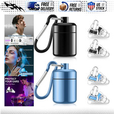 High Fidelity Concert Earplugs; 24dB Noise Reduction; Music Festival Earplugs
