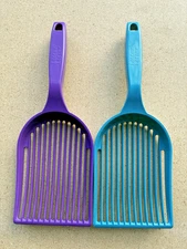 Litter Lifter - Cat Litter Scoop For Clamping Litter Lot of 2 -(colors may vary)
