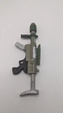 1999 Mattel Max Steel 5.75" Green Rifle Gun Accessory Part For 12" Action Figure