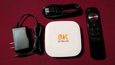 H96 Max M2 8K Ultra HD Android 13.0 TV Box 4GB RAM 64GB HDMI WiFi