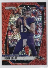 2024 Panini Prizm Rookies Red Sparkle Prizm Devin Leary #327 6o3
