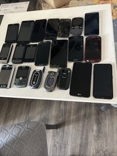 Lot of 20 Assorted Phones For Parts/Repair/Trade-In/Gold Recovery AS IS READ 