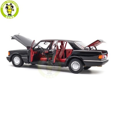 1/18 Mercedes Benz 560 SEL 1991 W126 Norev 183788 Black Diecast
