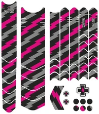 Muc-Off E-MTB Frame Protection Kit - Ultra-Tough Cube-Tec Material, 45-Piece