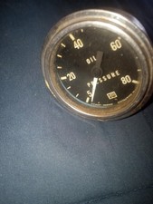 Stewart Warner Oil Pressure Gauge Parts Repair Vintage Untested Stewart Warner Oil Pressure Gauge Parts Repair Vintage Untested