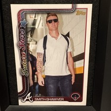 2025 Topps Series 2 AJ Smith-Shawver #674 Golden Mirror SSP Atlanta Braves