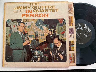 Jimmy Giuffre Quartet ''In Person'' Verve MG V 8387 DG ''Trumpet Label'' VG+