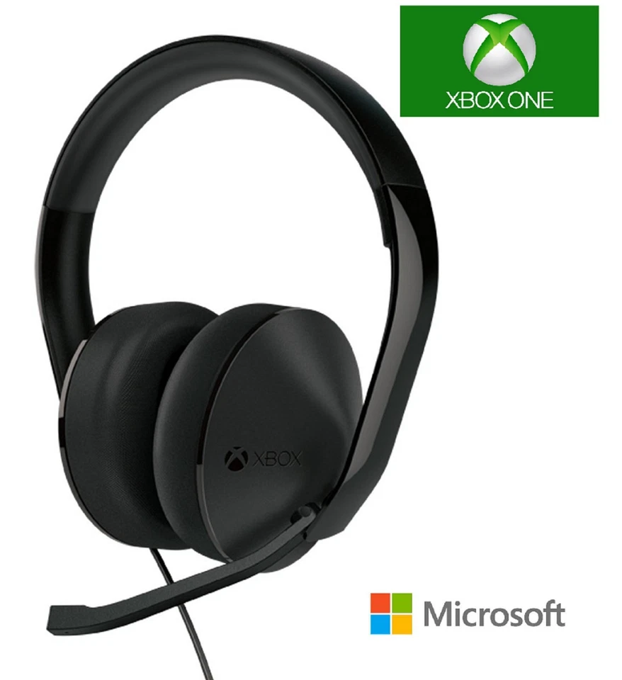 Official Genuine Microsoft Xbox One Stereo Headset Wired 3.5 mm Jack - Image 3 of 4