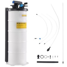 Fluid Extractor Manual Hand Operated Oil Change Vacuum Pump 1.74 Gal/6.5l Kit