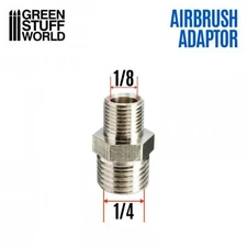 Airbrush: Adapter 1/4" to 1/8" New | 8436574507805