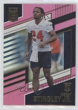 2022 Panini Donruss Elite Rookies Pink Derek Stingley Jr #141 f1i