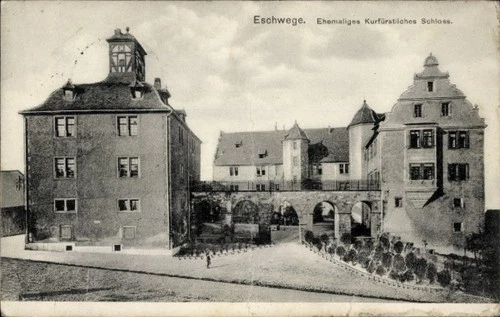 Postcard Eschwege an der Werra Hesse, former Electoral Palace - 5045629