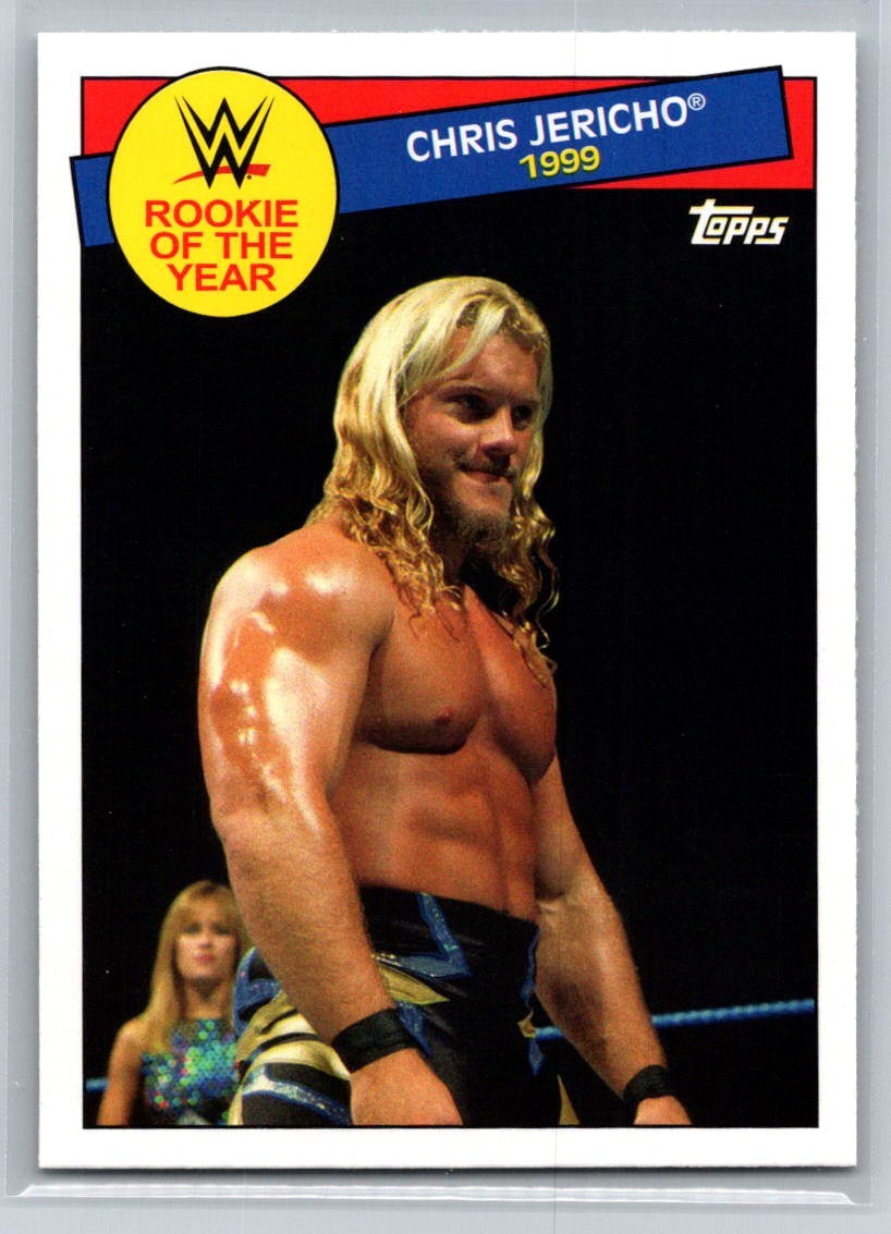 2015 Topps WWE Heritage 1999 Rookie of the Year Chris Jericho #17