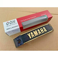 Cubierta de amortiguador delantero emblema Yamaha RX100 RX115 RX135 RXS 8388 repuesto