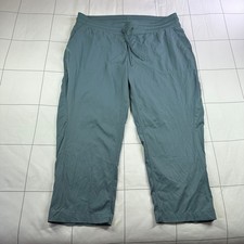 The North Face Pants Womens XL Blue Aphrodite Motion Capri Hiking Active Outdoor