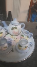A Child’s Miniature China Tea Set