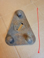 Ford Model A Side Mount Tire Holder Plate - Right Only A1406bl
