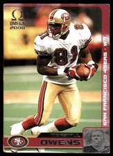 Terrell Owens 2000 Pacific Omega #125 49ers NFL READ FREE SHIPPING AutographDen