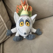 2009 VIACOM THE PENGUINS OF MADAGASCAR KING JULIEN MORT TALKING SOUND SOFT TOY