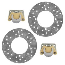 Calipers for Polaris RZR 4 800 EFI 2010-14 Rear Left Right Brake Caliper w/ Disc