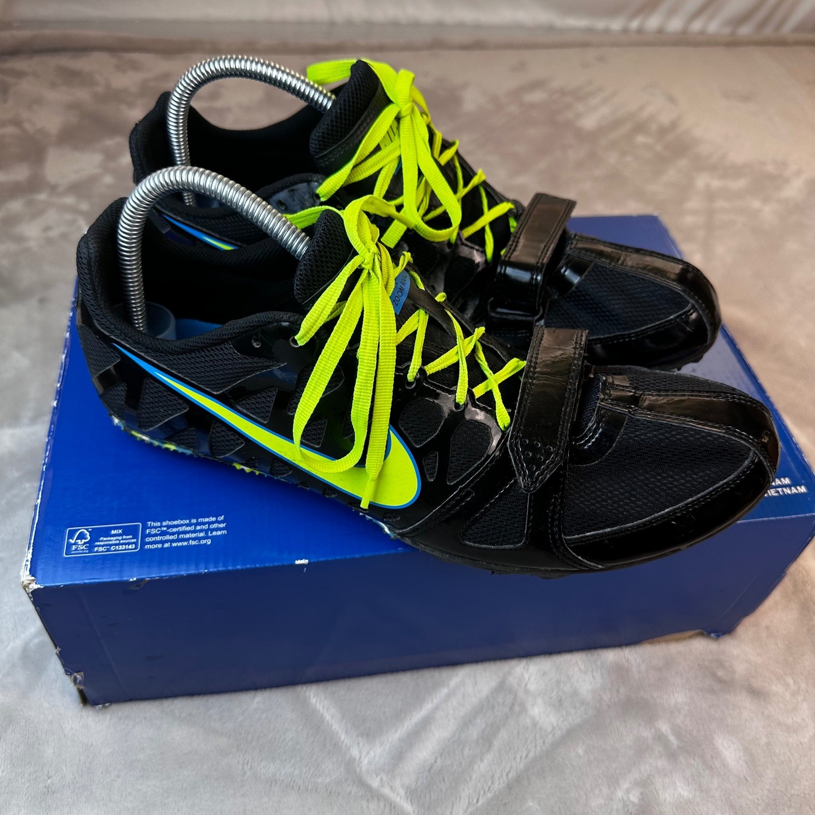 Nike Zoom Rival S Track Spikes Mens 11.5 Track & Field Sprint 456812-070