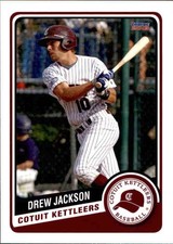 2013 Cotuit Kettleers Choice #17 Drew Jackson Orinda California CA Baseball Card